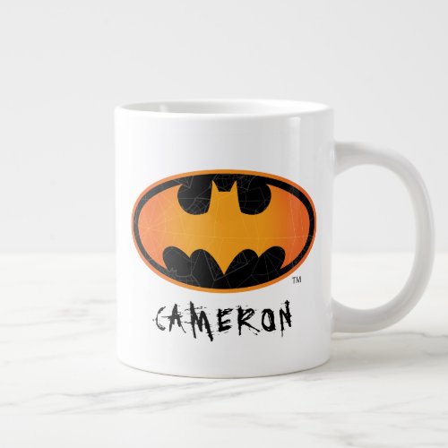 Batman  Halloween Web Logo Giant Coffee Mug