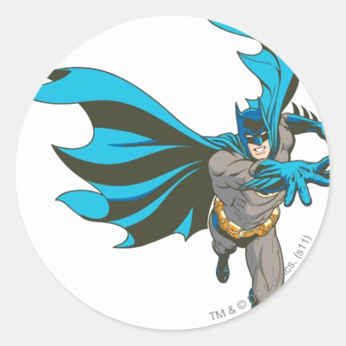 Batman Hand Out Classic Round Sticker