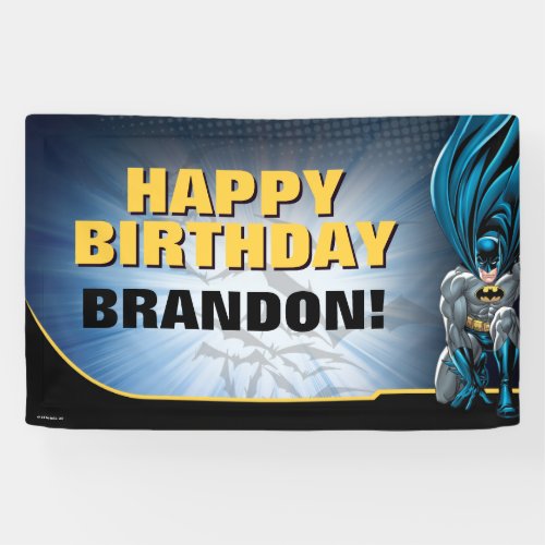 Batman  Happy Birthday Banner