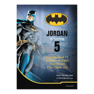 Superhero Birthday Invitations & Announcements | Zazzle