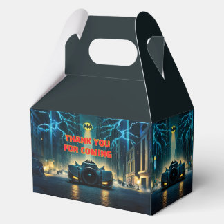 Batman - Happy Birthday Favor Boxes