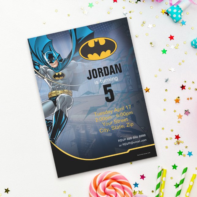 Batman | Happy Birthday Invitation (Creator Uploaded)