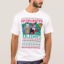 Batman | Happy Holidays Joker &amp; Harley Quinn T-Shirt