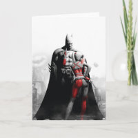 Batman & Harley Card