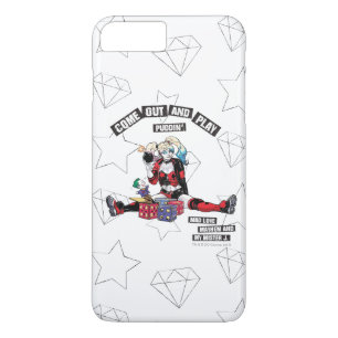 Batman   Harley Quinn "Come Out And Play Puddin'" iPhone 8 Plus/7 Plus Case