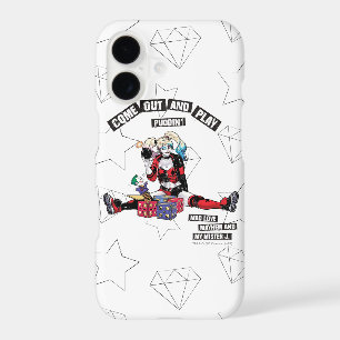 Batman Harley Quinn "Come Out And Play Puddin'" iPhone 17 Case