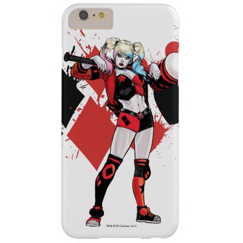 Batman  Harley Quinn Hearts  Diamonds Splatter Barely There iPhone 6 Plus Case