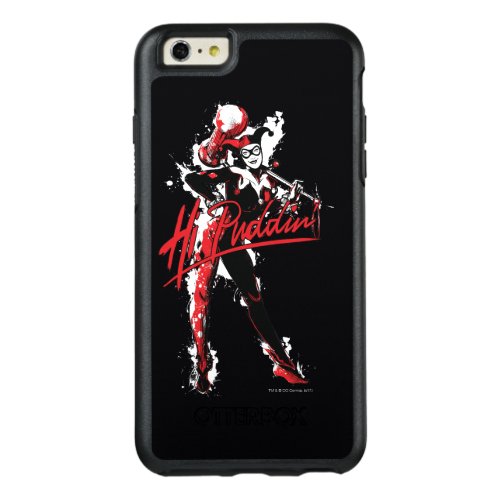 Batman  Harley Quinn Hi Puddin Ink Art OtterBox iPhone 66s Plus Case