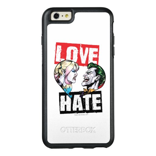 Batman | Harley Quinn & Joker Love/Hate OtterBox iPhone 6/6s Plus Case