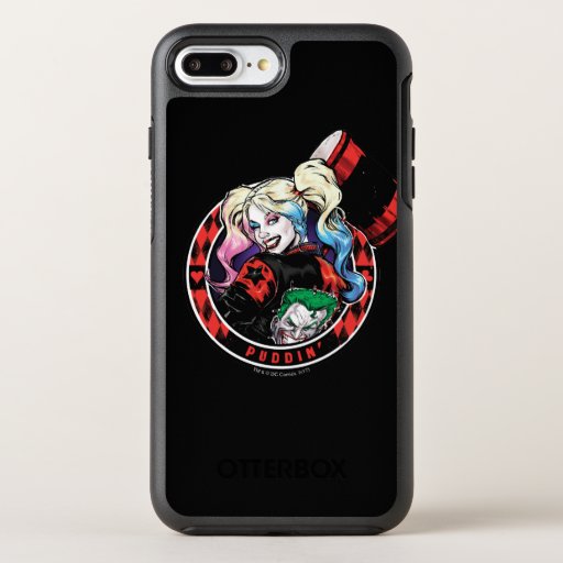 Batman | Harley Quinn Winking With Mallet OtterBox Symmetry iPhone 8 Plus/7 Plus Case