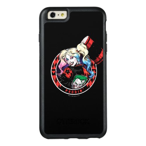 Batman  Harley Quinn Winking With Mallet OtterBox iPhone 66s Plus Case