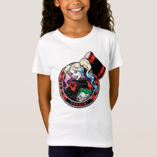 Batman Harley Quinn Winking With Mallet T-Shirt