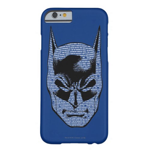 Batman Head Mantra Barely There iPhone 6 Case