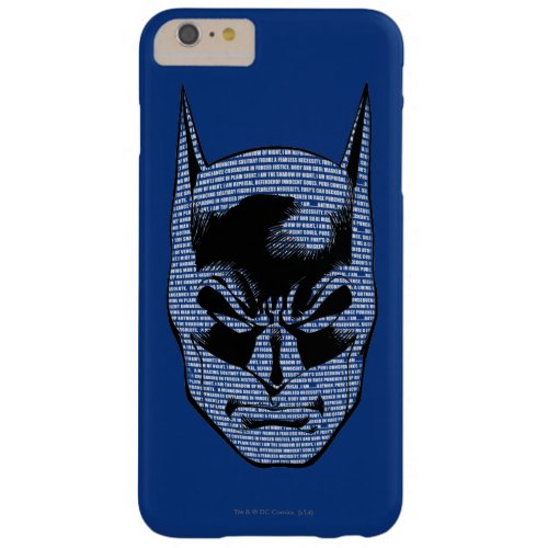 Batman Head Mantra Barely There iPhone 6 Plus Case