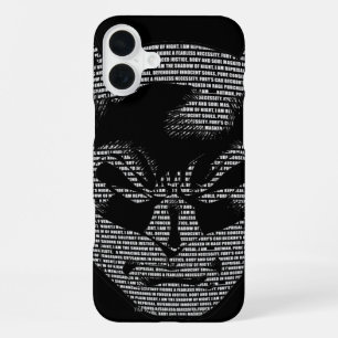 Batman Head Mantra iPhone 16 Plus Case