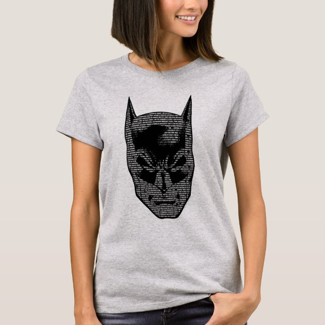 Batman Head Mantra T-Shirt (Front)