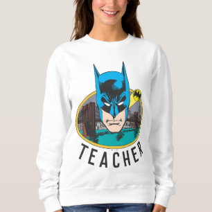 Batman Head Teacher Sweatshirt