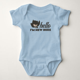 Batman | Hello, I'm New Here - New Baby Baby Bodysuit