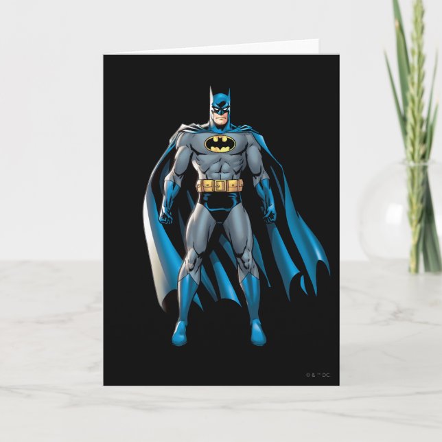 Batman Heroic Stance Card (Front)