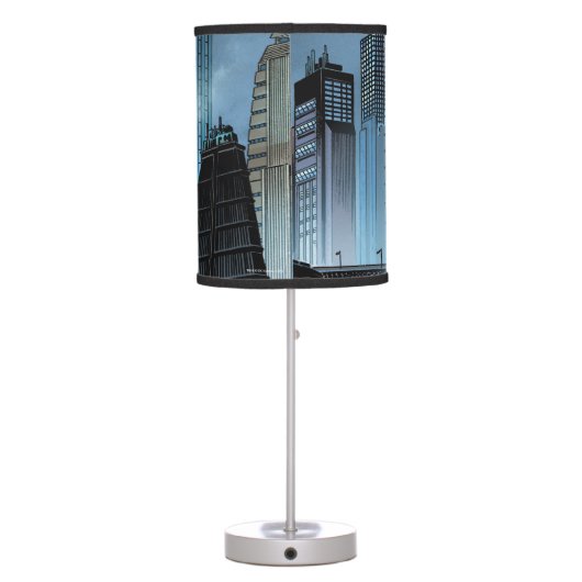 Batman Heroic Stance Table Lamp (Back)