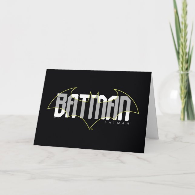 Batman Hi-Tech Name Graphic Card (Front)