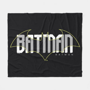 Batman Hi-Tech Name Graphic Fleece Blanket