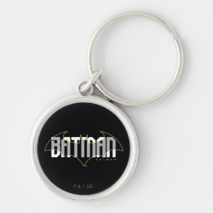 Batman Hi-Tech Name Graphic Keychain
