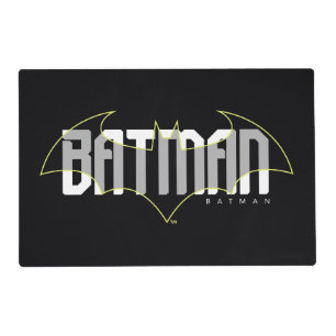 Batman Hi-Tech Name Graphic Placemat