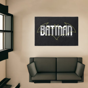 Batman Hi-Tech Name Graphic Rug