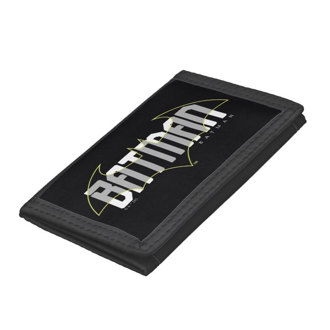 Batman Hi-Tech Name Graphic Trifold Wallet (Bottom)