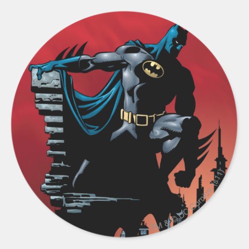 Batman Hyperdrive _ 10 Classic Round Sticker