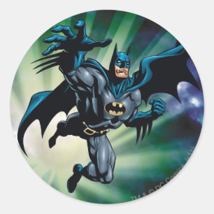 Batman Hyperdrive - 12A Classic Round Sticker
