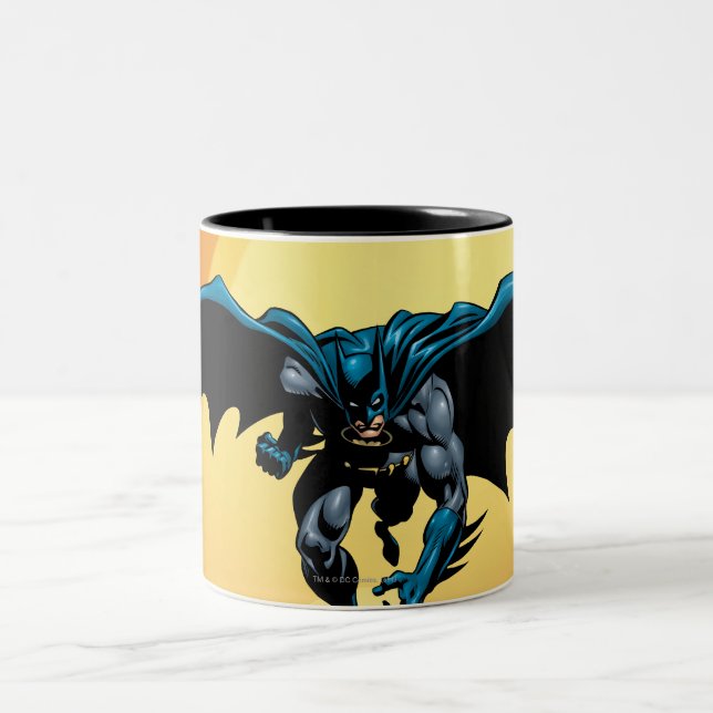 Batman Hyperdrive - 13B Two-Tone Coffee Mug (Center)