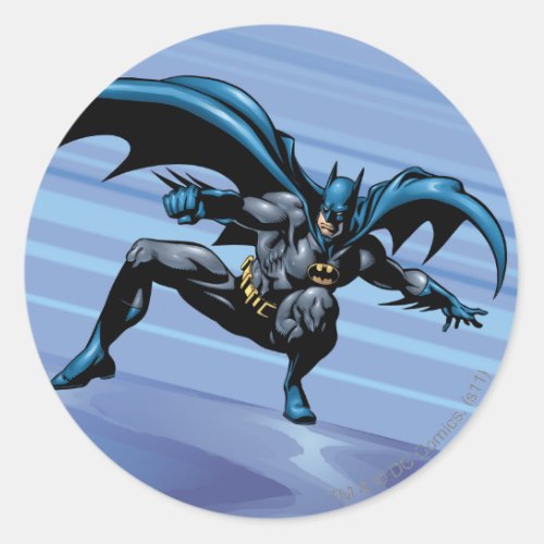 Batman Hyperdrive _ 15A Classic Round Sticker