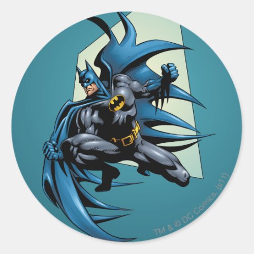 Batman Hyperdrive _ 19A Classic Round Sticker