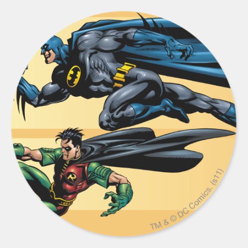 Batman Hyperdrive _ 19B Classic Round Sticker