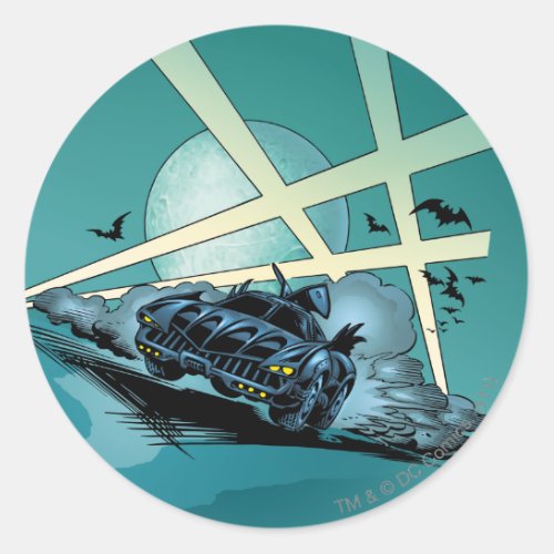 Batman Hyperdrive _ 24B Classic Round Sticker