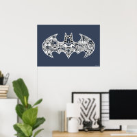 Batman Icon Doodle Art