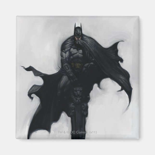 Batman Illustration Magnet (Front)