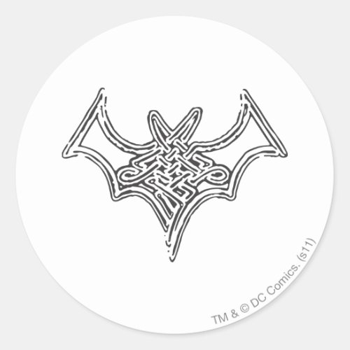 Batman Image 15 Classic Round Sticker