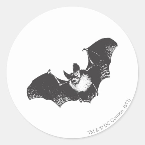 Batman Image 22 Classic Round Sticker