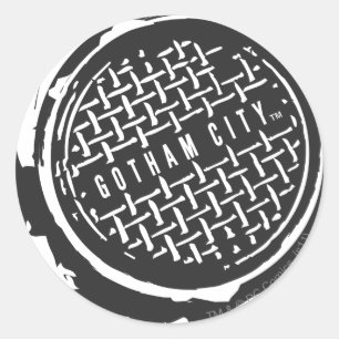 Batman Image 33 Classic Round Sticker