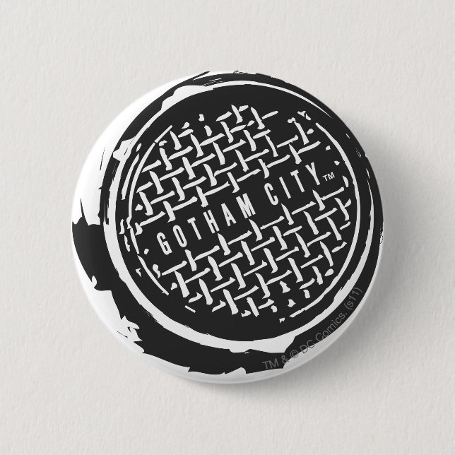 Batman Image 33 Pinback Button (Front)