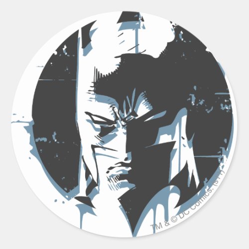 Batman Image 45 Classic Round Sticker