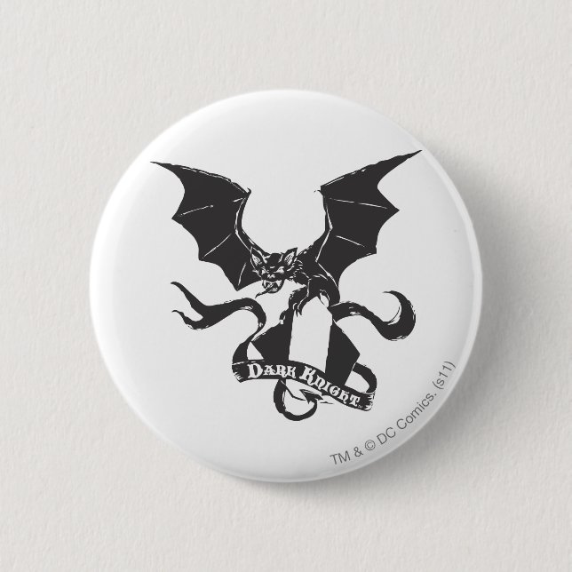 Batman Image 50 Pinback Button (Front)