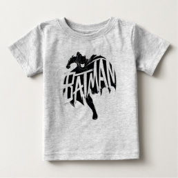 Batman Ink Brush Name Baby T-Shirt