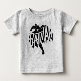 Batman Ink Brush Name Baby T-Shirt