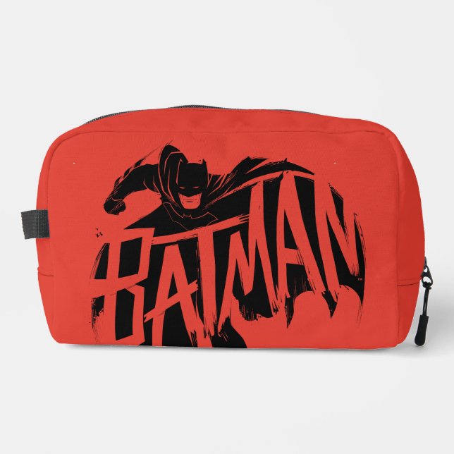 Batman Ink Brush Name Dopp Kit (Front)