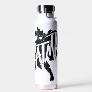 Batman Ink Brush Name Water Bottle