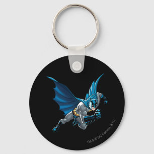 Batman into action keychain
